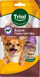 Лакомство для собак TRIOL Легкое баранье Мини-палочки, для мини пород, 30г, фотография