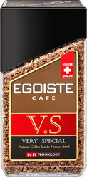 Кофе молотый в растворимом EGOISTE V.S. Кенийская арабика сублимированный, 100г, фотография