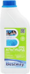 Альгицид для бассейна BESTWAY CHEMICALS Непенящийся, против водорослей, Арт. B1909211, 1л, крупный план