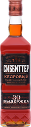 Настойка СИББИТТЕР Кедровая выдержанная 35%, горькая, 0.5л, фотография
