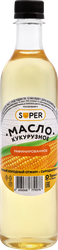 Масло кукурузное SUPER рафинированное, 500мл, крупный план