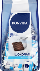 Шоколад молочный BONVIDA, 800г, фотография