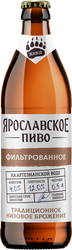 Пиво светлое ЯРОСЛАВСКОЕ Живое непастеризованное 4,0%, 0,5л, фотография