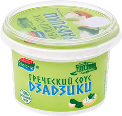 Соус G-BALANCE Греческий Дзадзики 6–8%, без змж, 270г, крупный план