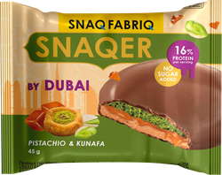 Печенье протеиновое SNAQ FABRIQ с фисташковой пастой с хрустящим тестом и карамелью, глазированное, 45г, фото