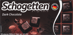 Шоколад темный SCHOGETTEN, 100г, изображение