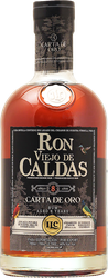 Ром VIEJO DE CALDAS Карта де Оро выдержанный 8 лет 40%, п/у, 0.7л, детальное фото