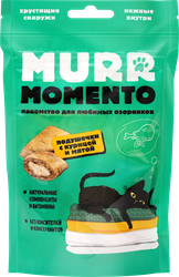 Лакомство для кошек MURR MOMENTO Подушечки с мятой и курицей, 60г, детальное фото