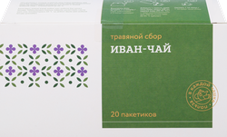 Чай травяной ТРАВЫ И ПЧЁЛЫ Травяной сбор Иван-чай микс, 20пак, фото