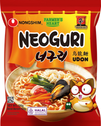 Лапша NONGSHIM Неогури с морепродуктами, острая, 120г, детальное фото