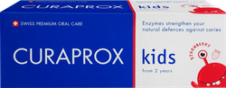 Зубная паста детская CURAPROX Kids со вкусом клубники, с 2 лет, 60мл, детальное фото