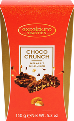 Набор конфет HAMLET Choco Crunch Milk, из молочного шоколада, 150г, крупный план