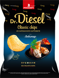 Чипсы картофельные DR.DIESEL Лобстер, 120г, фотография