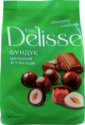 Фундук цельный DELISSE в глазури, 150г, картинка