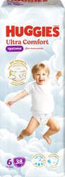 Подгузники-трусики для мальчиков HUGGIES  Ultra Comfort 6 15–25кг, 38шт, изображение
