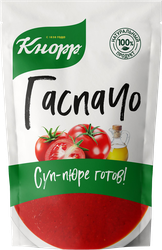 Суп-пюре KNORR Гаспачо, 250г, крупный план