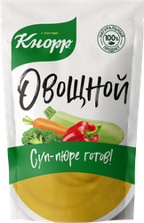 Суп-пюре KNORR Овощной, 250г, крупный план