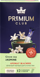 Чай зеленый PREMIUM CLUB с жасмином, 12шт, детальное фото