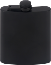 Фляжка ACTIWELL 200мл, черная матовая, Арт. GV25-28816-0014, фотография