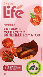 Печенье ЛЕНТА LIFE Кречисы, со вкусом вяленых томатов, 85г, картинка