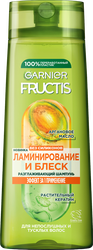 Шампунь FRUCTIS Ламинирование и блеск, 400мл, изображение