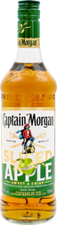 Напиток спиртной CAPTAIN MORGAN Sliced Apple на основе рома, 0.7л, изображение