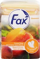 Мыло туалетное FAX Манго-крем, 4х70г, фотография