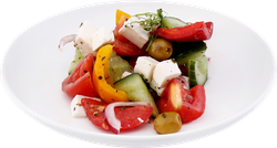 Салат Греческий с орегано ЛЕНТА FRESH, весовой, фотография
