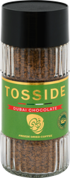 Кофе растворимый TOSSIDE Dubai chocolate с ароматом фисташки и шоколада натуральный сублимированный, 95г, фото