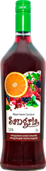 Продукция плодовая алкогольная SANGRIA Фруктовая Сангрия, полусладкая, 1л, фотография