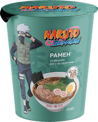 Лапша NARUTO Рамен со вкусом рагу из телятины, 65г, фотография
