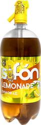 Напиток SIFON Лимонад на ароматизаторах сильногазированный, 1.53л, изображение