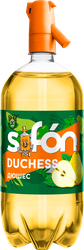 Напиток SIFON Дюшес на ароматизаторах сильногазированный, 1.53л, крупный план