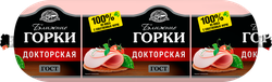 Колбаса вареная БЛИЖНИЕ ГОРКИ Докторская, 400г, изображение