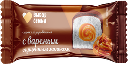 Сырок глазированный ВЫБОР СЕМЬИ Вареная сгущенка 16%, без змж, 40г, фото