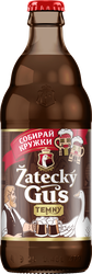 Напиток пивной темный ZATECKY GUS пастеризованный 3,5%, 0,45л, крупный план