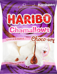 Мармелад жевательный HARIBO Chamallows Choco-Soft, 62г, детальное фото