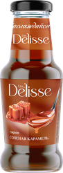 Сироп десертный DELISSE Соленая карамель, со вкусом карамели, 250мл, вид