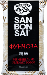 Вермишель из зеленых бобов SANBONSAI Фунчоза, короткая, 200г, фотография