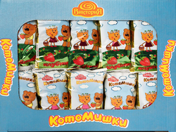 Пирожное КОТОМИШКИ Клубника, 1,05кг, картинка