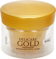 Крем ночной для лица DELICARE Gold 60+, 50мл, фотография