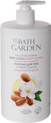 Молочко для тела BATH GARDEN Сладкий миндаль, универсальное, 750мл, фото
