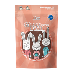 Какао напиток ELZA Choco Band Drink&Dessert Creamy Caramel, 200г, изображение