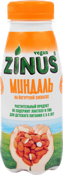 Напиток растительный ZINUS VEGAN Миндаль на йогуртной закваске, с змж, 250г, изображение