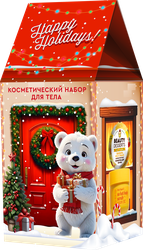 Набор косметический ФИТОКОСМЕТИК N122 Happy Holiday Beauty Desserts Суфле, бомбочка для ванны, 378мл, крупный план