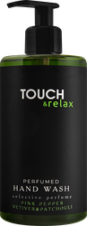 Гель для мытья рук TOUCH Розовый перец, ветивер и пачули, 450мл, картинка