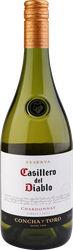 Вино CASILLERO DEL DIABLO Совиньон Блан сортовое ординарное белое сухое, 0.75л, вид