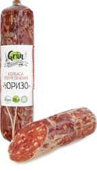 Колбаса полукопченая DR.GRUN Чоризо, растительная, 200г, фото