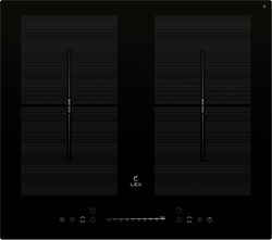 Индукционная варочная панель LEX EVI 640 F BL черная, фото