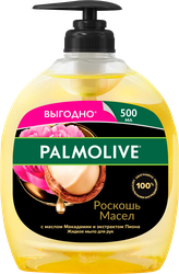 Мыло жидкое для рук PALMOLIVE Роскошь масел Макадамия, пион, 500мл, фото